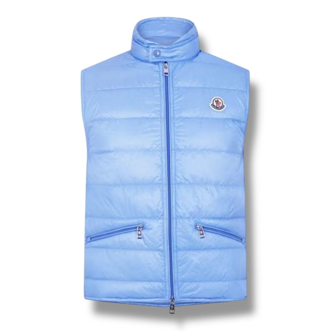 MONCLER GUI GILET SKY BLUE