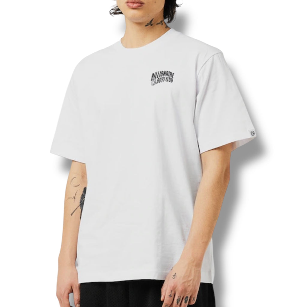 BILLIONAIRE BOYS CLUB SMALL ARCH T-SHIRT WHITE