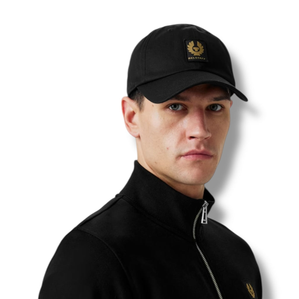 BELSTAFF PHOENIX BASEBALL CAP BLACK
