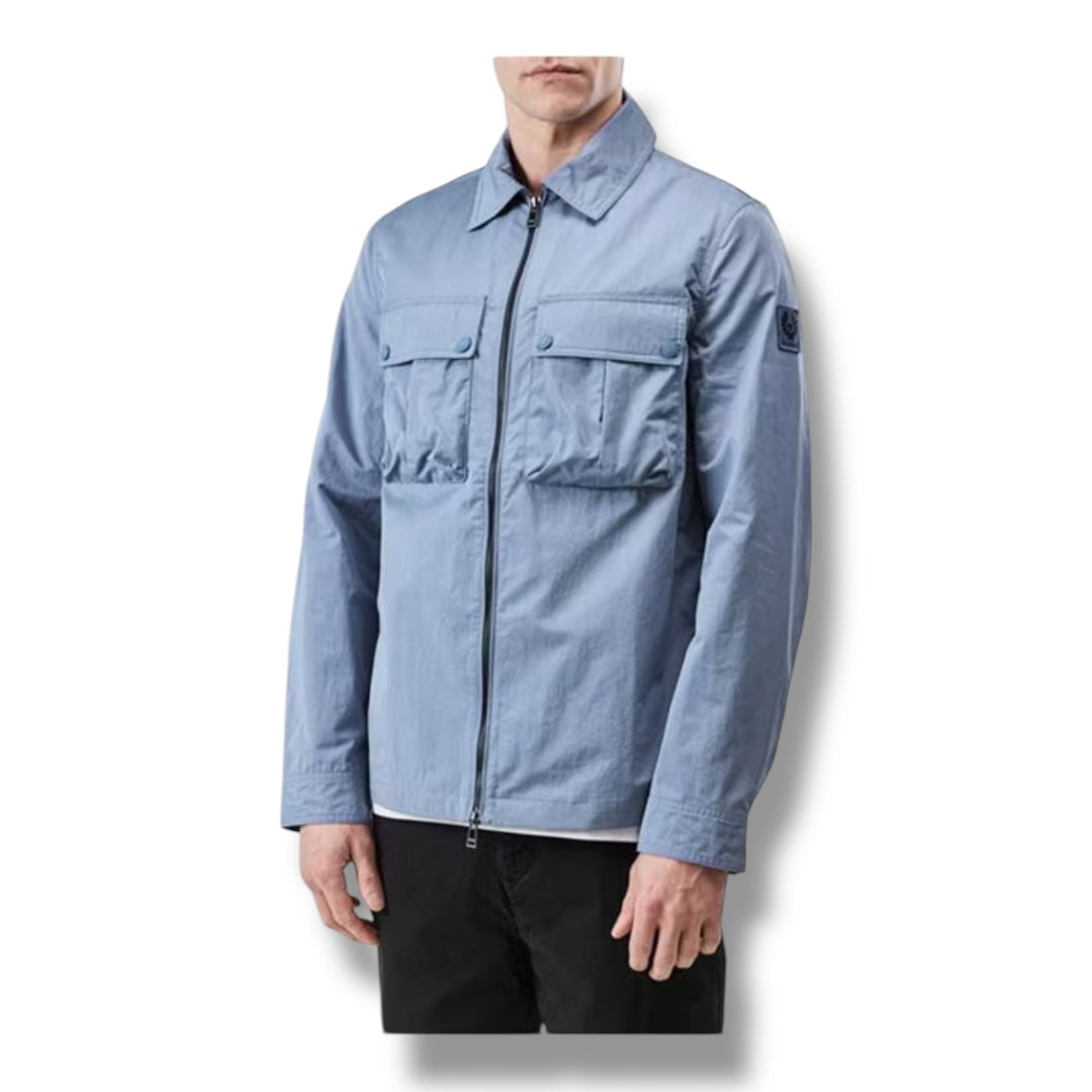 BELSTAFF STRIDE OVERSHIRT BLUE