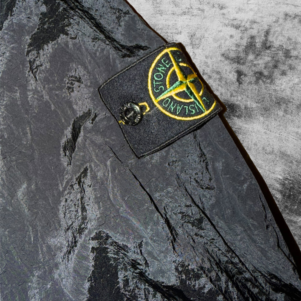 STONE ISLAND NYLON METAL OVERSHIRT BLACK