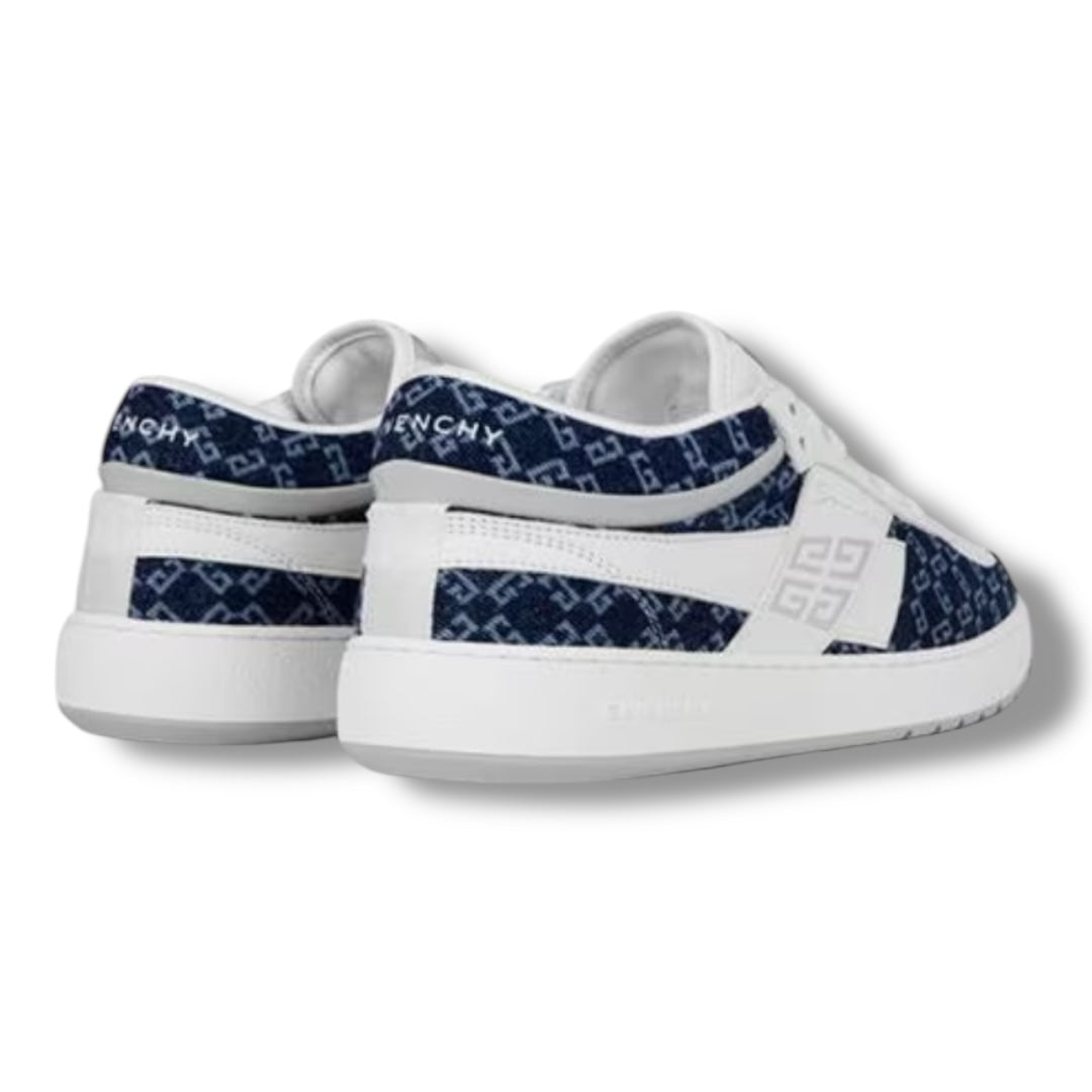 GIVENCHY G LOW TRAINERS WHITE - BLUE