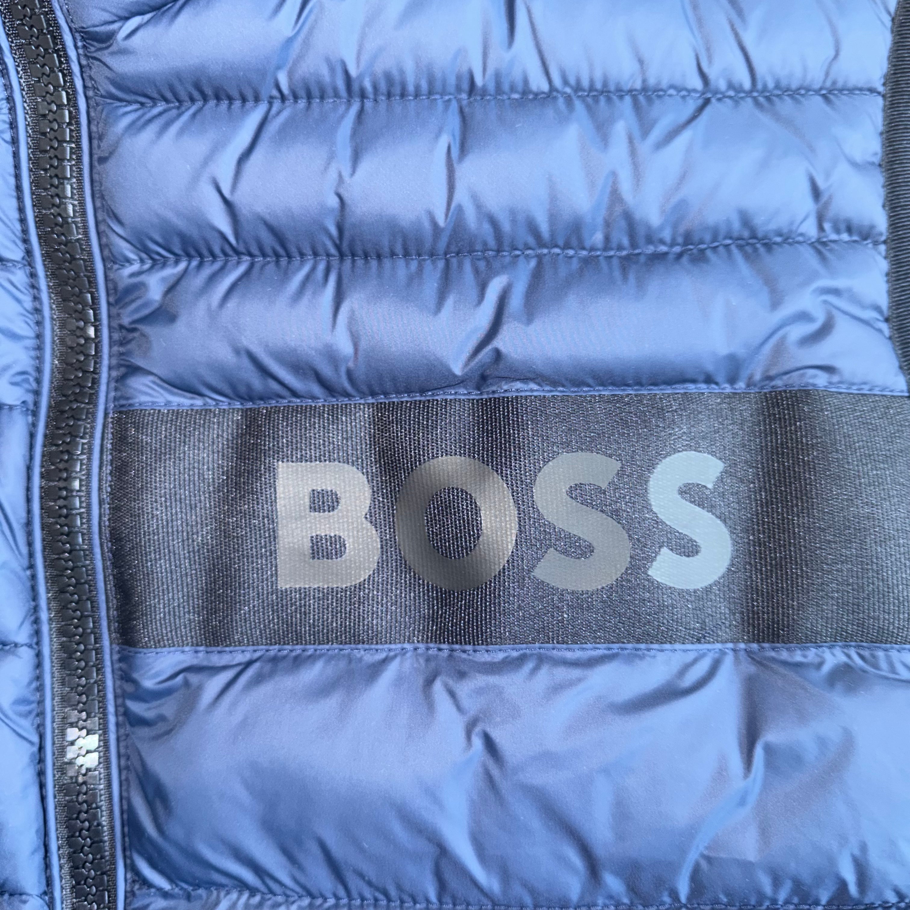 HUGO BOSS GILET NAVY BLUE