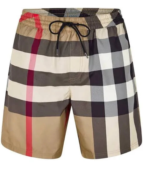 BURBERRY BIG CHECK SWIMMING SHORT