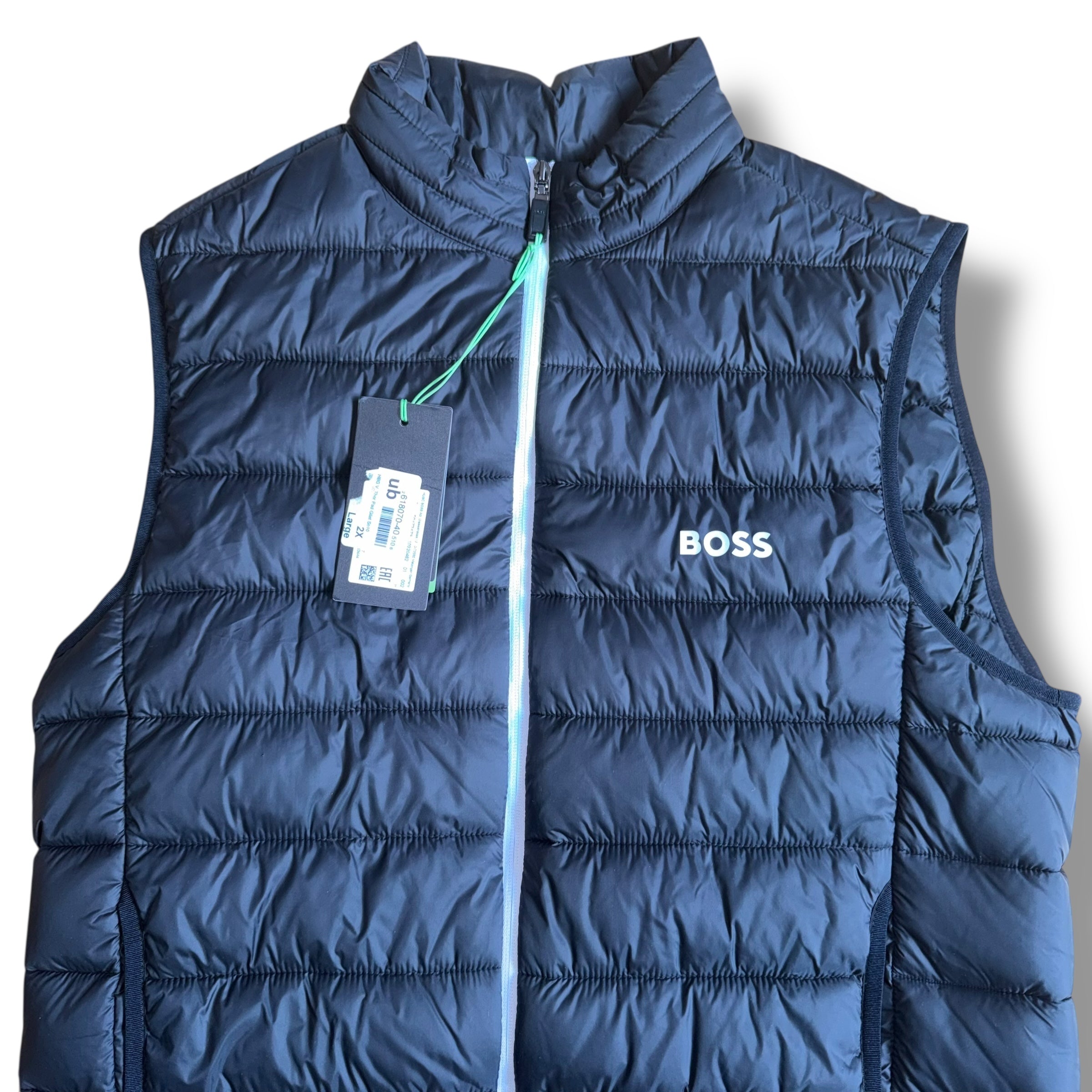HUGO BOSS GILET BLACK