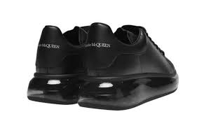 ALEXANDER MCQUEEN OVERSIZED TRAINERS BLACK AIR SOLE